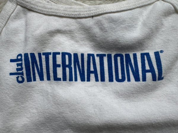 White Club International Tank Top w/Autographed Pictures