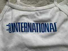 White Club International Tank Top w/Autographed Pictures