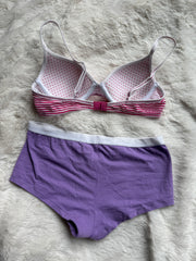 Pink & White // Purple & White Set From Film