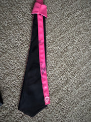 Pink Tie & Black Shorts from JHDS