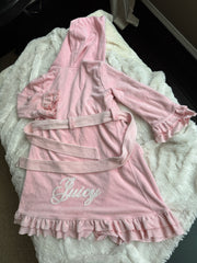 Pink Juicy Couture Robe from TV Appearance/ LiveStream w/Autographed Photos