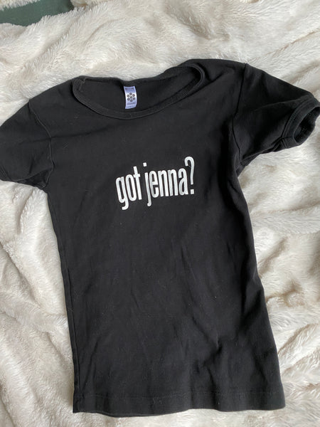 Black & White "Got Jenna" Shirt