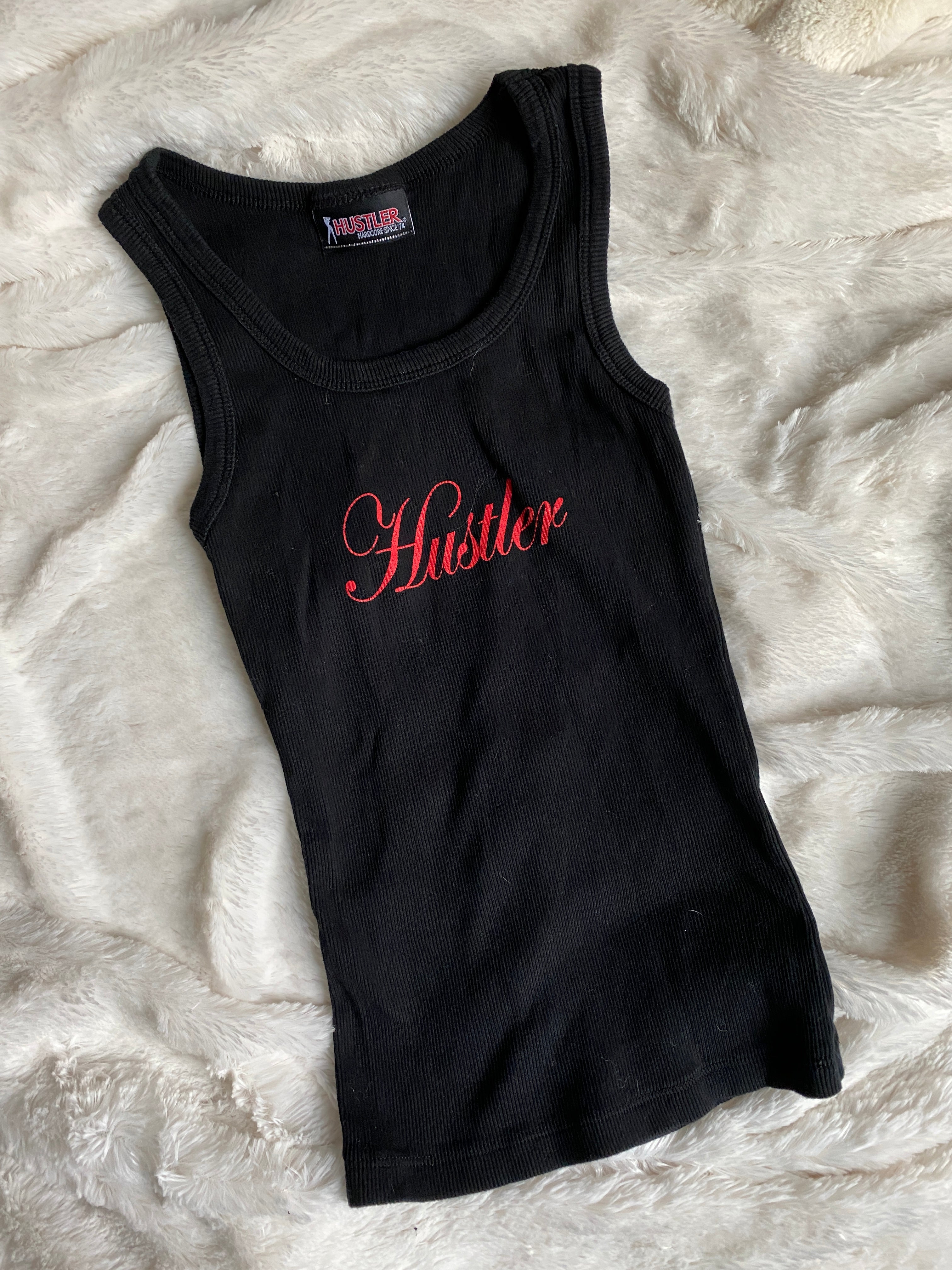 Black & Red "Hustler" Tank Top