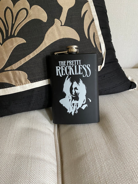 "The Pretty Reckless" Black Flask (New & Autographed)