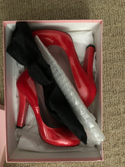 Red Agent Provocateur Pumps from Just Jenna