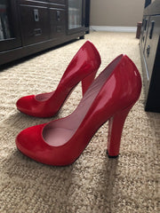 Red Agent Provocateur Pumps from Just Jenna