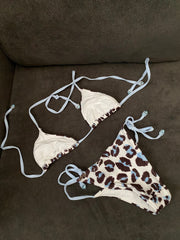 Blue & White Beaded Bikini from JJ movie