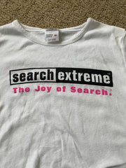 White "Search Extreme" T-Shirt ~ Autographed