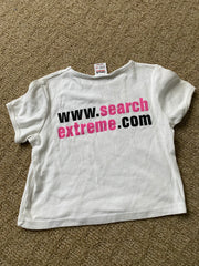 White "Search Extreme" T-Shirt ~ Autographed