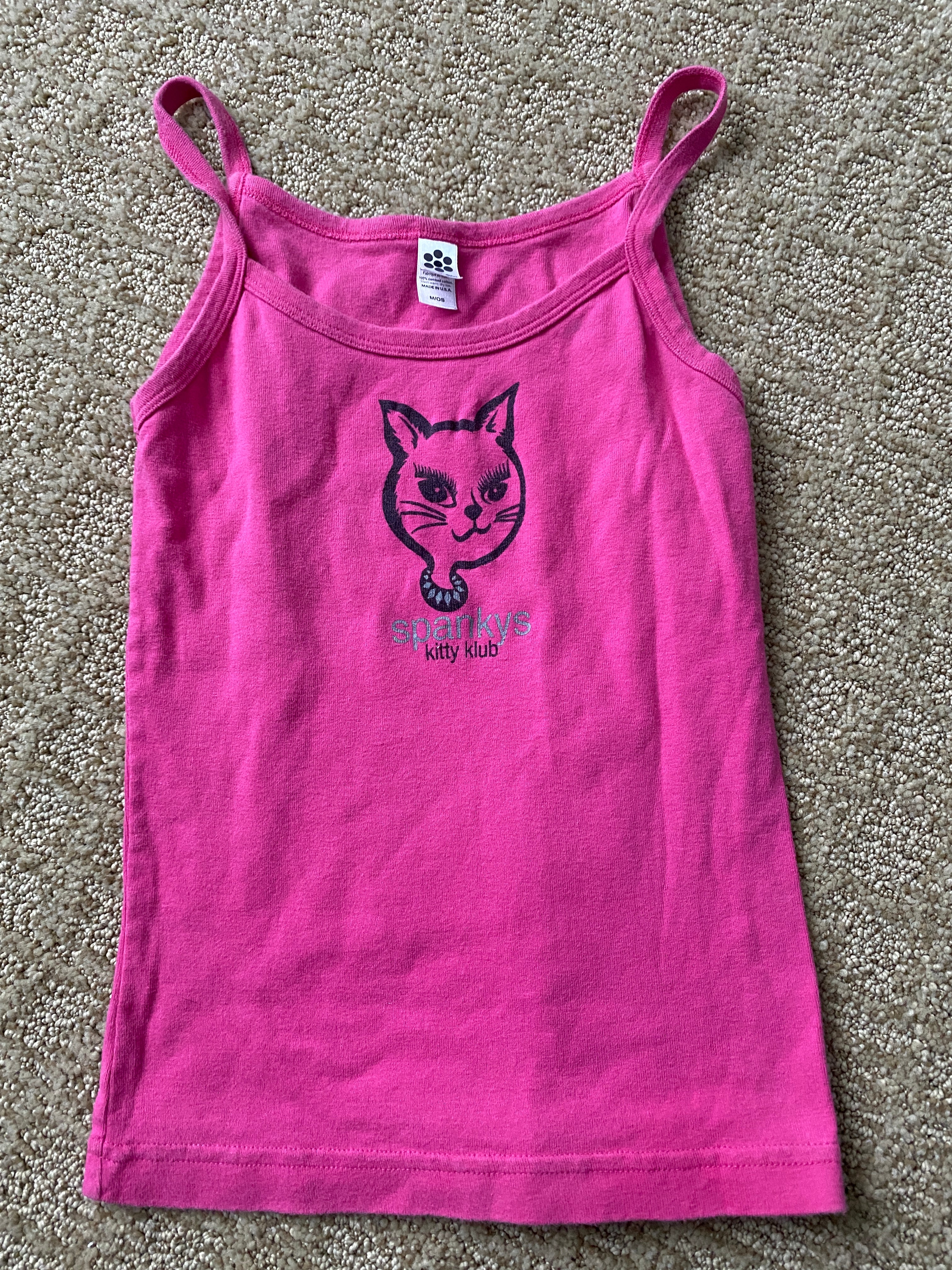 Spanky's Pink Tank Top - Autographed