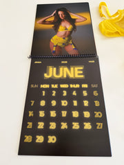 Autographed 2026 Calendar w/ June Outfit
