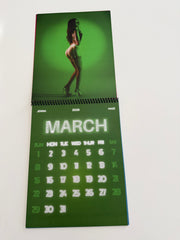 Autographed 2026 Calendar w/March Outfit