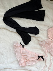 Pale Pink & Black Set from Livestream Show