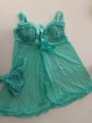 Green Babydoll Set From Movie Appearance