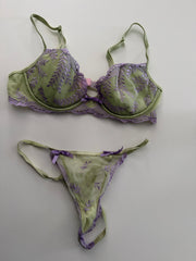 Green & Purple Set w/Silver Heels from Movie Appearance