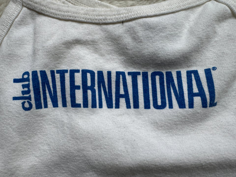 White Club International Tank Top w/Autographed Pictures