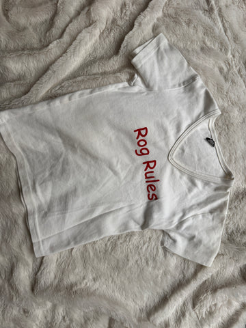 White Rog Reviews T-Shirt w/Autographed Photos