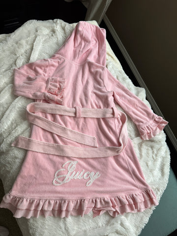 Pink Juicy Couture Robe from TV Appearance/ LiveStream w/Autographed Photos