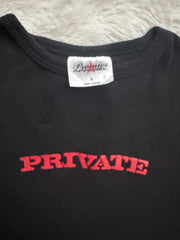Black Private T-shirt ww/ Autographed Photos