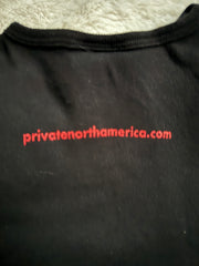 Black Private T-shirt ww/ Autographed Photos