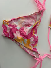 Pink & Yellow Bikini w/Flower from Photoshoot