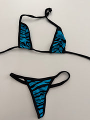 Black & Blue Trashy Bikini from Early Appearance