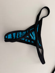 Black & Blue Trashy Bikini from Early Appearance