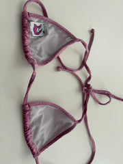 Iridescent Pink Bikini From Touring Photoshoot
