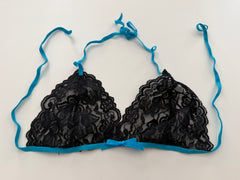 Black & Blue Lacy Set from Film Appearance