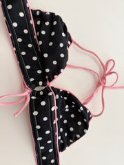 Polka Dot Trashy Lingerie Bikini & Heels from Film