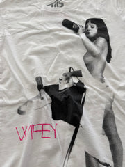 White & Black Tits Brand T-shirt w/Autographed Pics