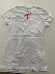 White & Pink Tits Brand T-shirt w/Autographed Pics