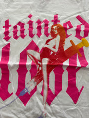 White & Pink Tits Brand T-shirt w/Autographed Pics