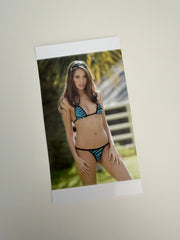 Black & Blue Trashy Bikini from Early Appearance