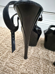 Polka Dot Trashy Lingerie Bikini & Heels from Film