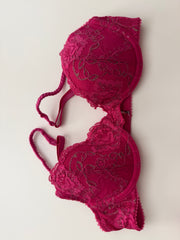 Hot Pink Lace Set from Two Films