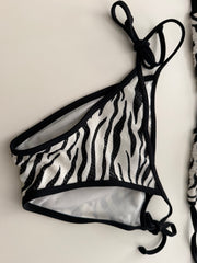 Black & White Zebra Bikini from Film Appearance