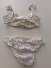 White Knit Set from Early Photoshoot
