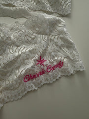 White Lace Chronic Candy Set from Early Photoshoot/Film