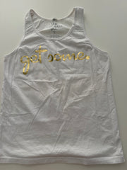 White "Get Some" Tank Top w/Autographed Pics