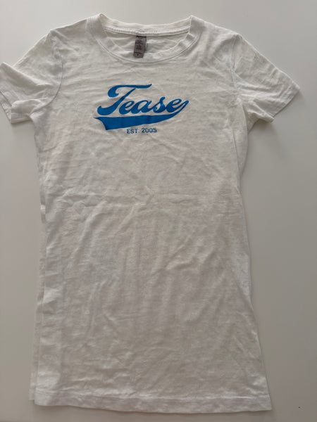 White "Tease" T-Shirt w/Autographed Pics