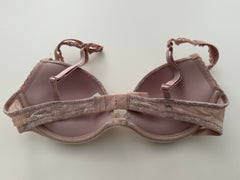 Pale Pink Set w/Denim Skirt from Internet Appearance
