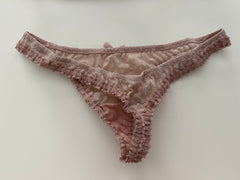 Pale Pink Set w/Denim Skirt from Internet Appearance
