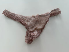 Pale Pink Set w/Denim Skirt from Internet Appearance