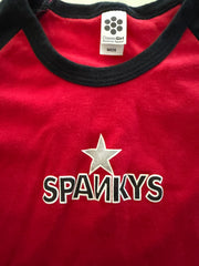 Red & Black Spanky's T-Shirt w/Autographed Pics