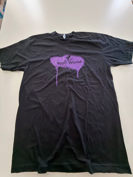 Black VapeWorld T-Shirt w/Autographed Pics