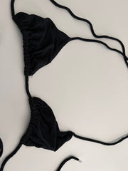 Black Bikini from Very Early Career Appearance