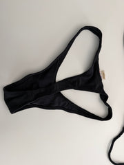 Black Bikini from Very Early Career Appearance
