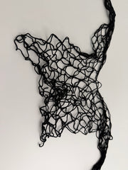 Black Fence Net Set w/OoaK Autographed Pics