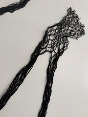 Black Fence Net Set w/OoaK Autographed Pics